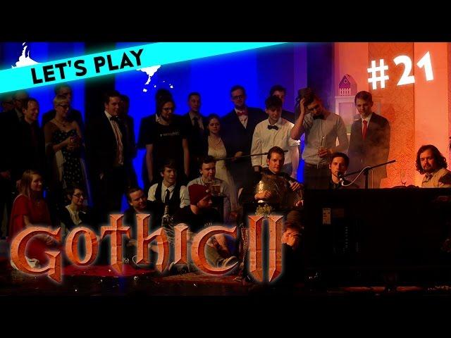 [21] Let's Play Gothic 2 mit Michael & Krogmann im Delphi-Showpalast| Ein zäher Gegner | 23.03.2016