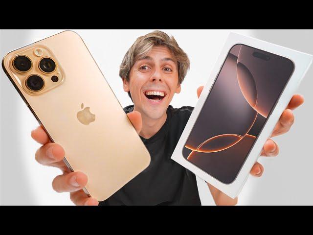 iPhone 16 Pro Max Unboxing + Setup‼️  (DESERT TITANIUM) ️‍