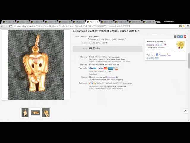 #3 Ebay sales update - 2015 haul from thrift stores, flea markets, garage & church sales