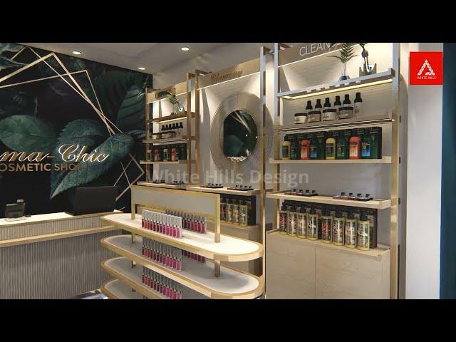 Latest Cosmetics Shop | Retail Interior Design | Whitehills Interior