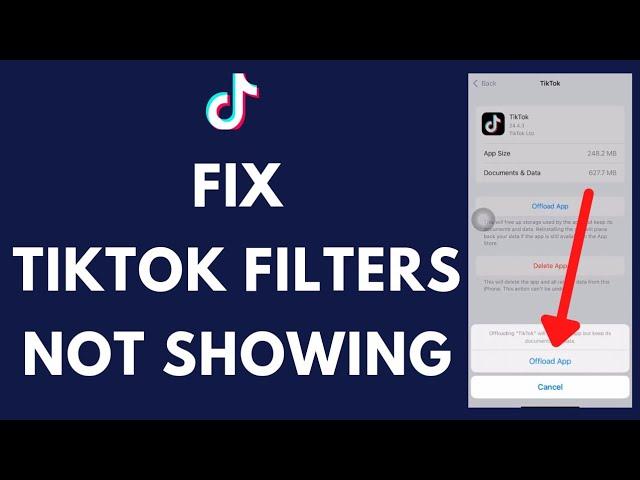 How To FIX Missing Filters On TikTok (2022) | TikTok Filters Not Showing