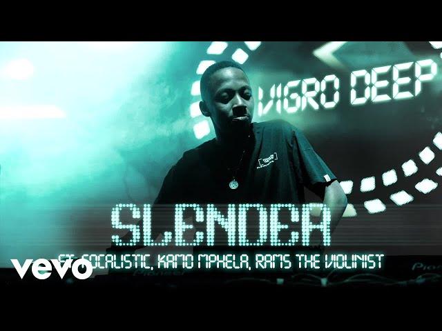 Vigro Deep - Slender (Visualizer) ft. Focalistic, Kamo Mphela, Rams The Violinist