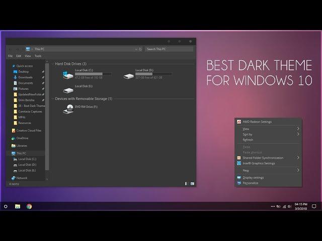 Best Dark Theme for Windows 10 - Penumbra