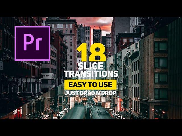 FREE SLICE TRANSITIONS PRESET FOR PREMIERE PRO | Premiere Pro Transitions