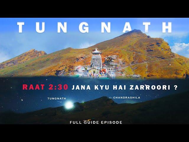 Tungnath & Chandrashila Trek at 2:30 AM for Best View | Worlds highest Shiv temple |Full guide 2022