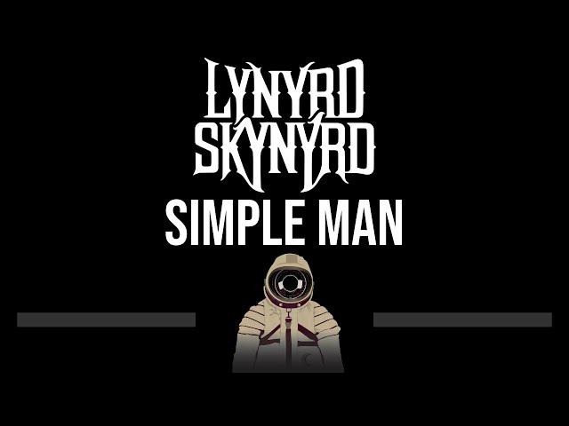 Lynyrd Skynyrd • Simple Man (CC)  [Karaoke] [Instrumental]