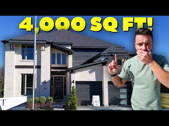 Top DALLAS TEXAS Suburb with Massive Affordable Homes [Celina Texas]