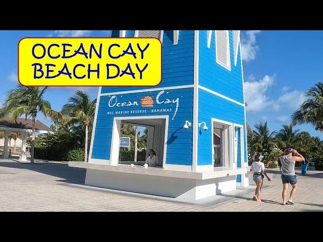 Tour MSC's Ocean Cay and See All the BEACHES!