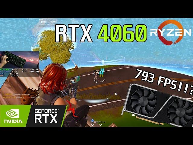  RTX 4060 + Ryzen 5 5600X · Rankeds | Fortnite SEASON 4 · COMPETITIVE SETTINGS