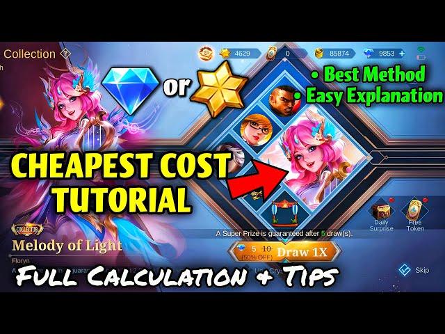 COLLECTOR SKIN UNDER 2.5K⁉️ LATEST TUTORIAL with FULL CALCULATION, EXPLANATION & TIPS!️