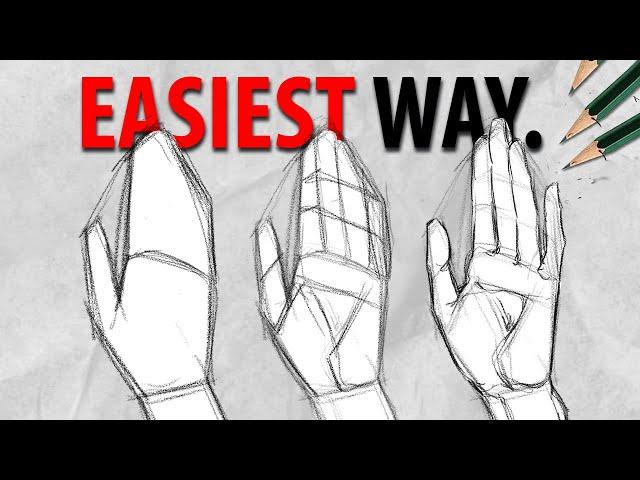 Drawing Hands is hard. This Tutorial isn't. | DrawlikeaSir