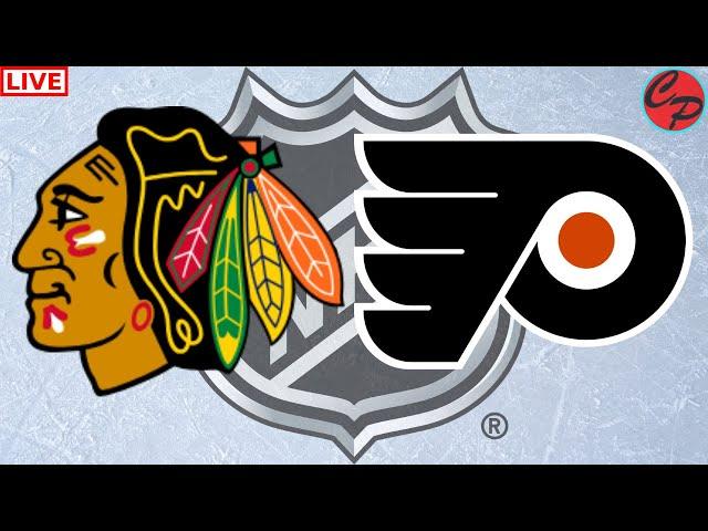 BLACKHAWKS vs FLYERS NHL HOCKEY LIVE GAME CAST & AUDIO