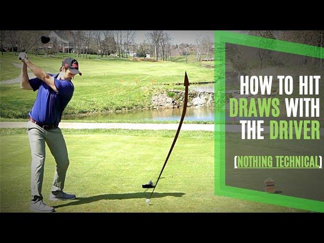 How to Hit a Draw with the Driver | Simple Process and Not Technical