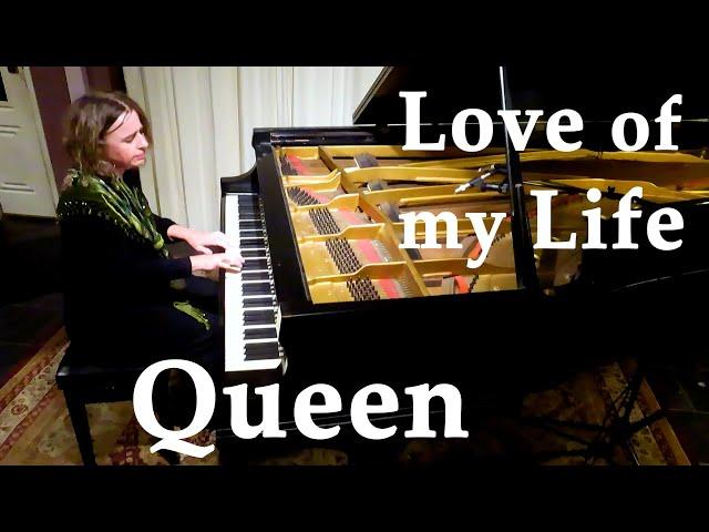 Love of my Life by Queen, solo piano cover