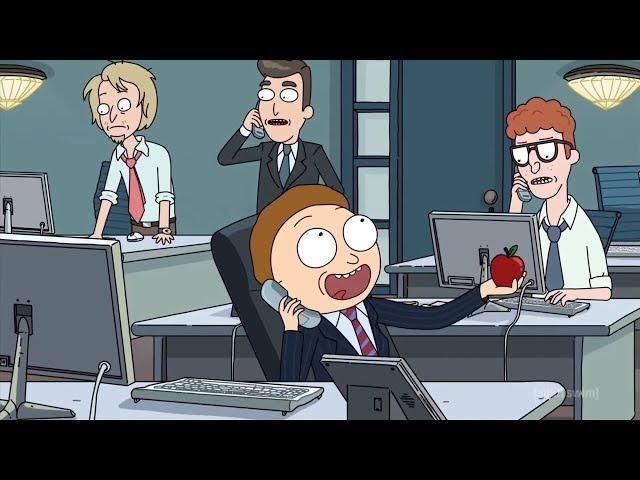 Rick & Morty ¦ Morty Becomes a Stock Broker