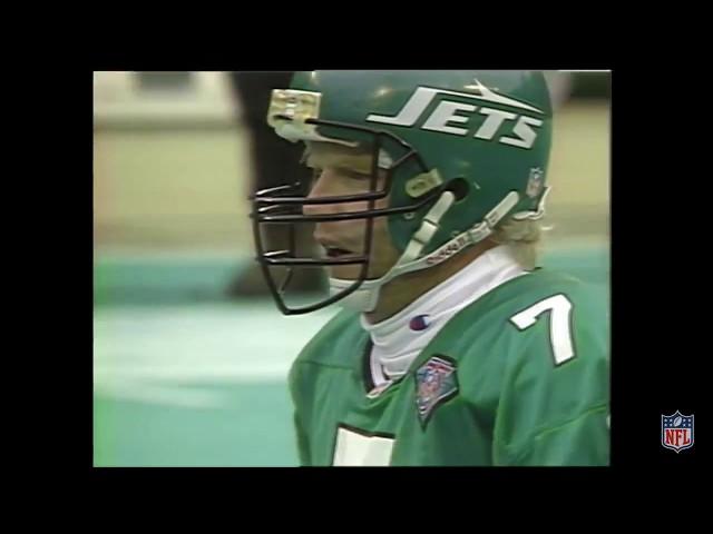 Boomer Esiason Goes Deep to Rob Moore New York Jets 1994 Highlights