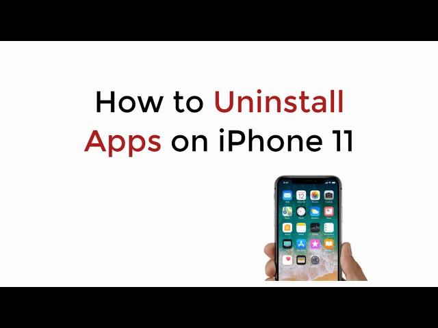 iPhone 11 : How to Uninstall Apps on iPhone 11 / 11 Pro / 11 Pro Max