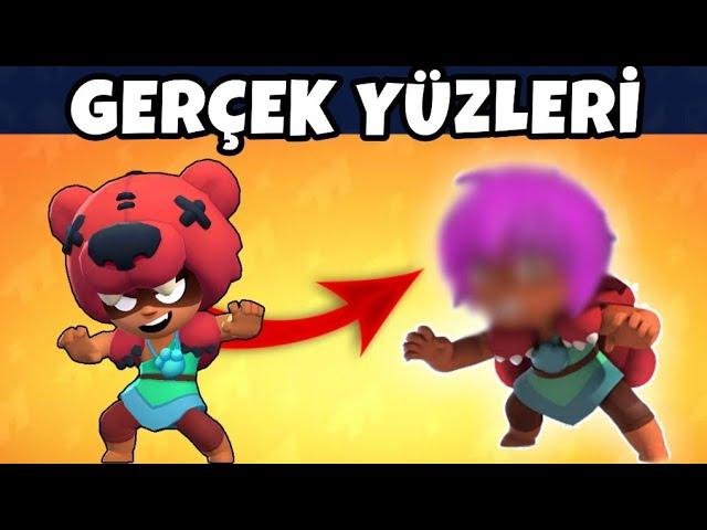 HERE ARE THE REAL FACES!  Unmasked and Mysteries of Brawl Stars Characters 