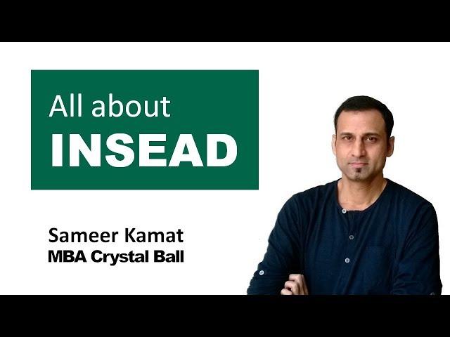 How to get into INSEAD