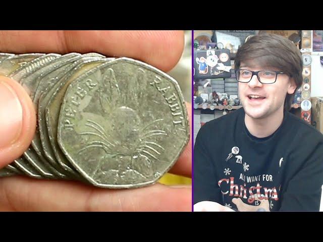 50p Set Collection Complete!!! £250 50p Coin Hunt Bag #11 [Book 7]