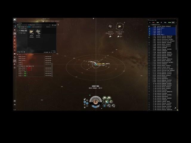 eve online mining in a procurer