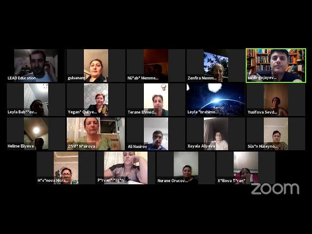 LEAD Education's Zoom Meeting