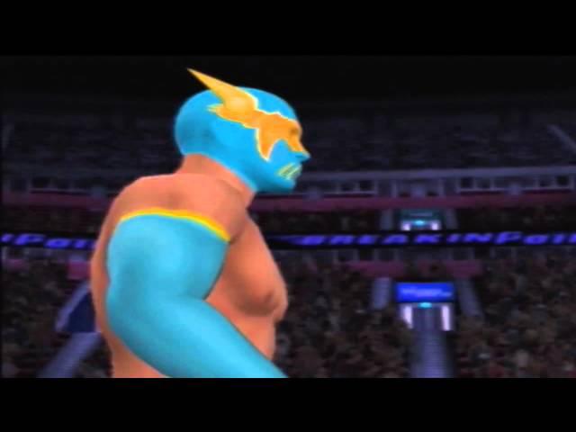 Real Sin Cara ( Mistico ) Smackdown 2011 Attire SvR 2011 CAW Entrance W/Formula HD