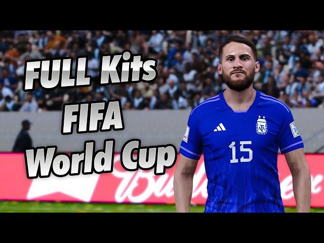 PES 2021 FULL Kits FIFA World Cup Qatar 2022 - New