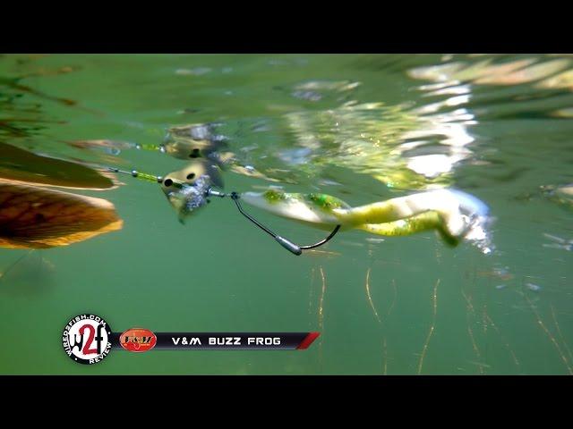 V&M Buzz Frog Underwater Video