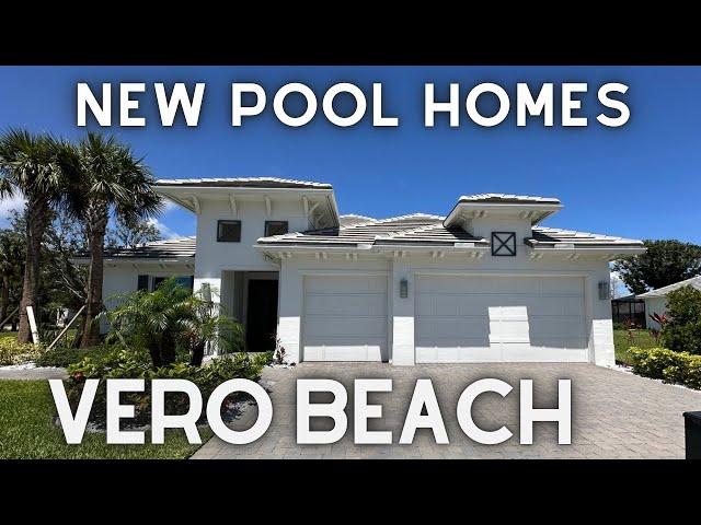 Stunning New Vero Beach Florida New Construction Pool House Tour