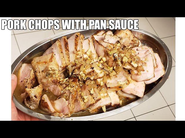 Pork Chops with Pan Sauce