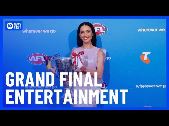 Katy Perry Prepares For AFL Grand Final Performance | 10 News First