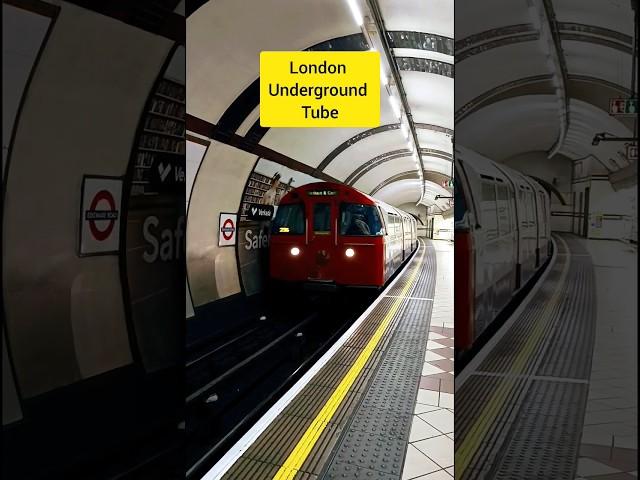 LONDON UNDERGROUND TUBE TRAIN | London Underground Metro Railway | Travel London