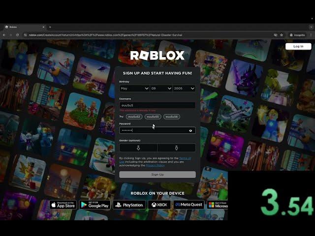 Roblox ban speedrun 24.93s