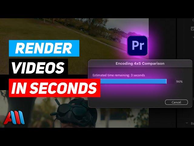 How to Render FAST in Premiere Pro cc (Rendering Premiere Pro)