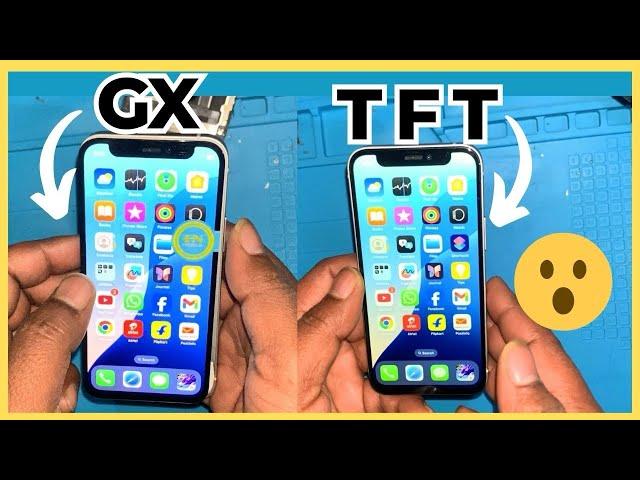 iPhone 12,12 Mini GX Vs TFT Display Quality What is the difference between these two displays?