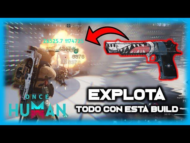 UNA BOMBABUILD BOMBARDERO INESTABLE "DE.50 mandibulas" Unstable Bomber  - ONCE HUMAN - Javi G