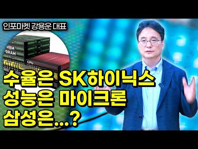 HBM 수율은 SK하이닉스, 성능은 마이크론, 삼성은...? - 인포마켓 강용운 대표