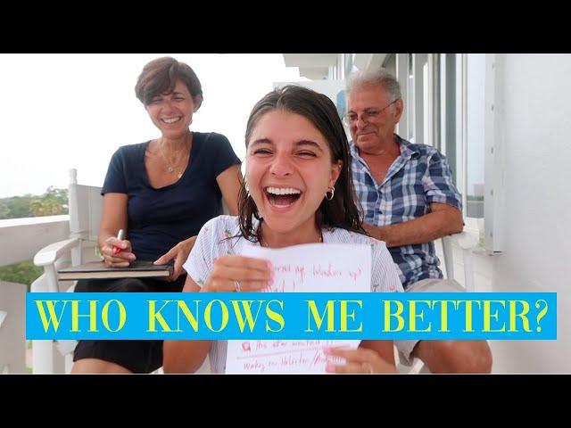 Mom vs Dad: Who Knows Me Better | Viviane Audi