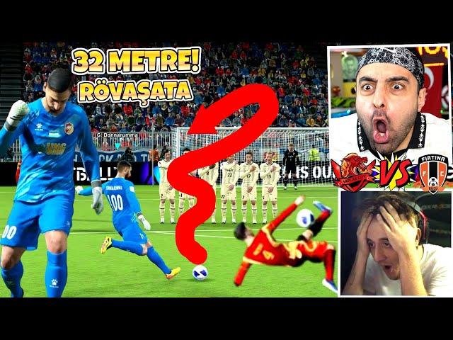 REKOR 32 METRE KALECİ DONDURMA FRİKİK GOL ! MESSİ RÖVAŞATA GOL ! ÜMİDİ VS EMJAN ELPESİCO 24