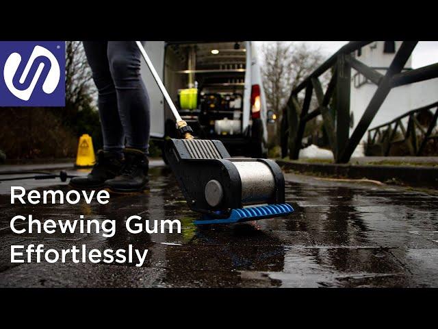 Removing Chewing Gum with the Hotcube 2 and Chewing Gum Remover!