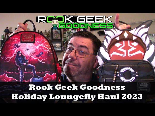 Rook Geek Goodness Holiday Loungefly 2023 Haul