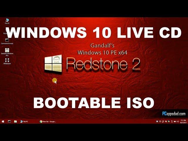 How to create Bootable Windows 10 Live CD ISO FREE Download 2017