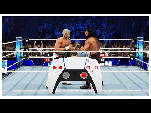 WWE 2K24 PS4/PS5 Controls - The Basics