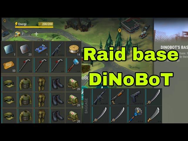 Raid base DiNoBoT (last day on earth)