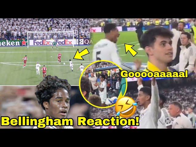 Watch Jude Bellingham Crazy Reaction to Endrick GoalBellingham & Rodrygo Reaction to Endrick Goal