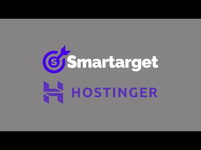 Hostinger  Website Builder & Smartarget Integration - How To ?