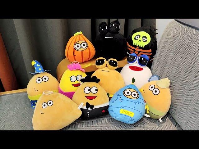 Unboxing A Complete Set of RARE POU Plush!