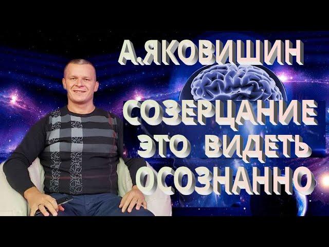 Андрей Яковишин. Созерцание это видеть осознанно