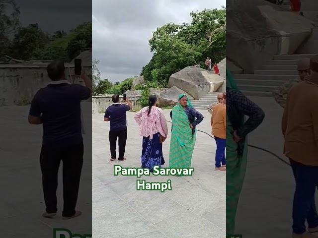 Pampa Sarovar, Panch sorvar #hampi #karnataka #travelvlog hampi travel guide
